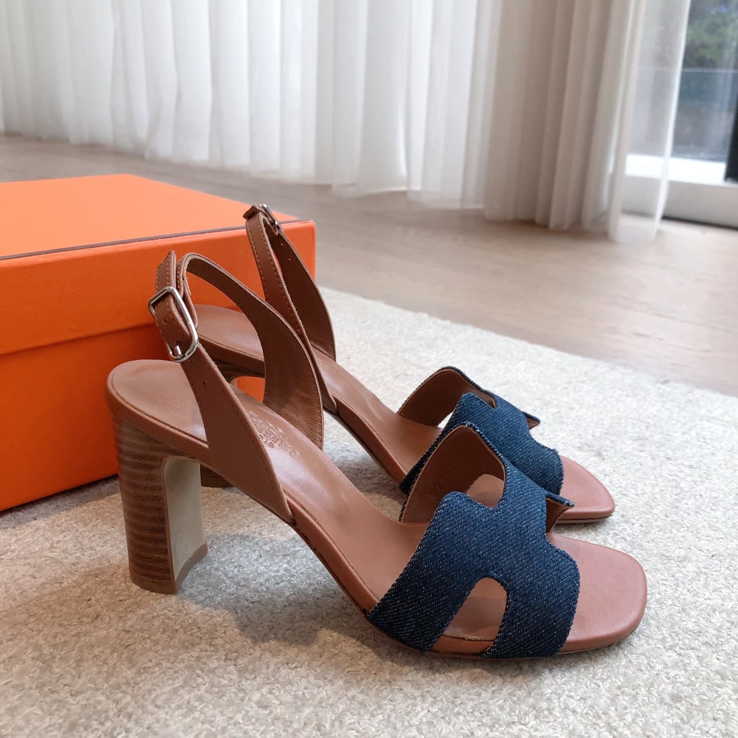 Hermes Eternite 80 sandal Shoes Women