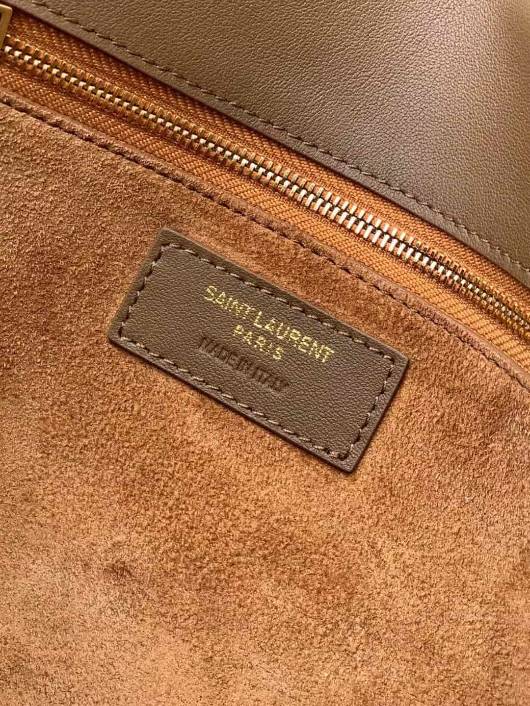 SAINT LAURENT SOLFERINO LARGE IN SUEDE High