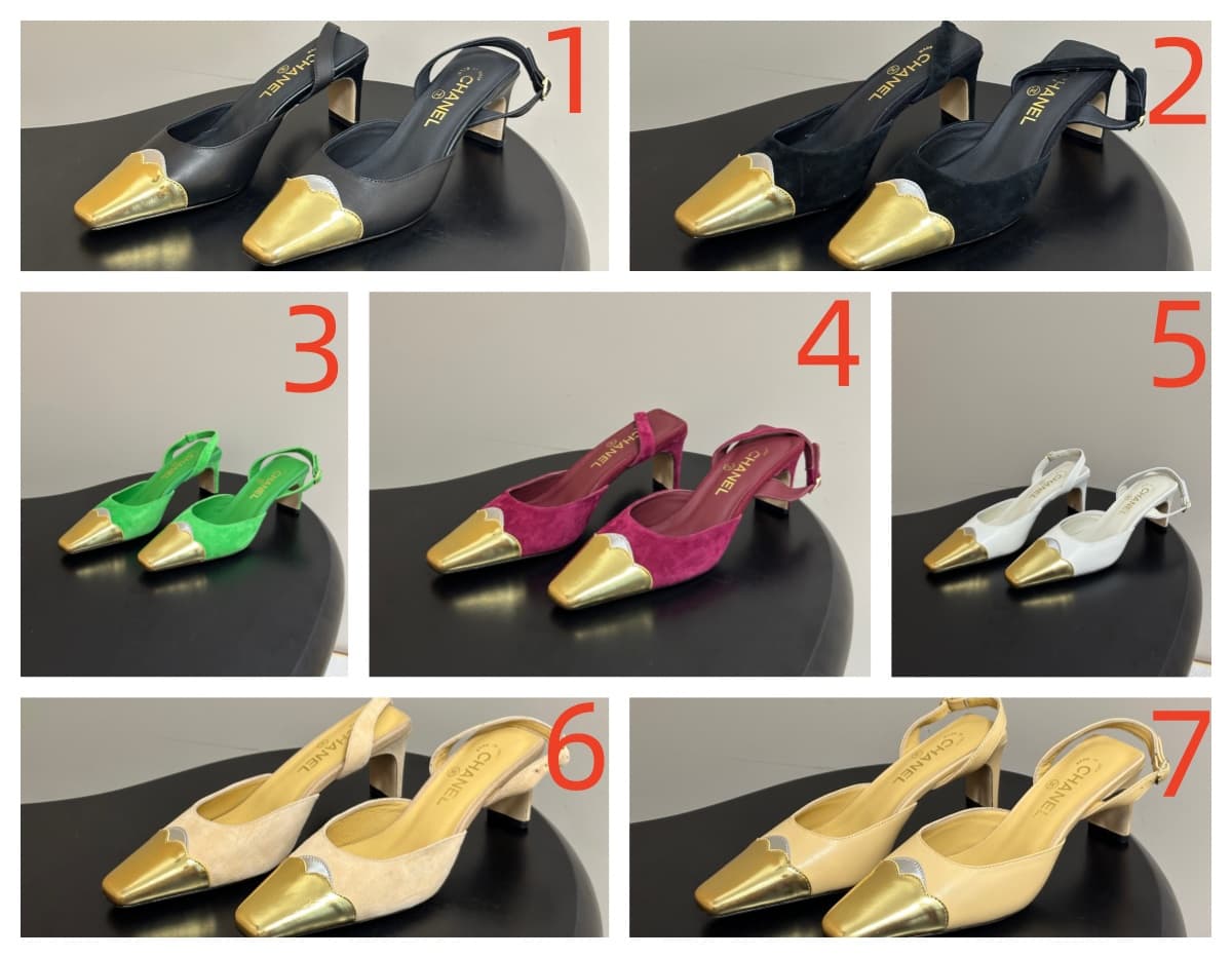 Chanel Slingback Shoes Women