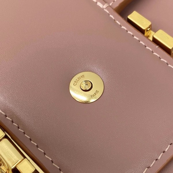 CABAS DRAWSTRING CUIR TRIOMPHE IN TEXTILE AND CALFSKIN High