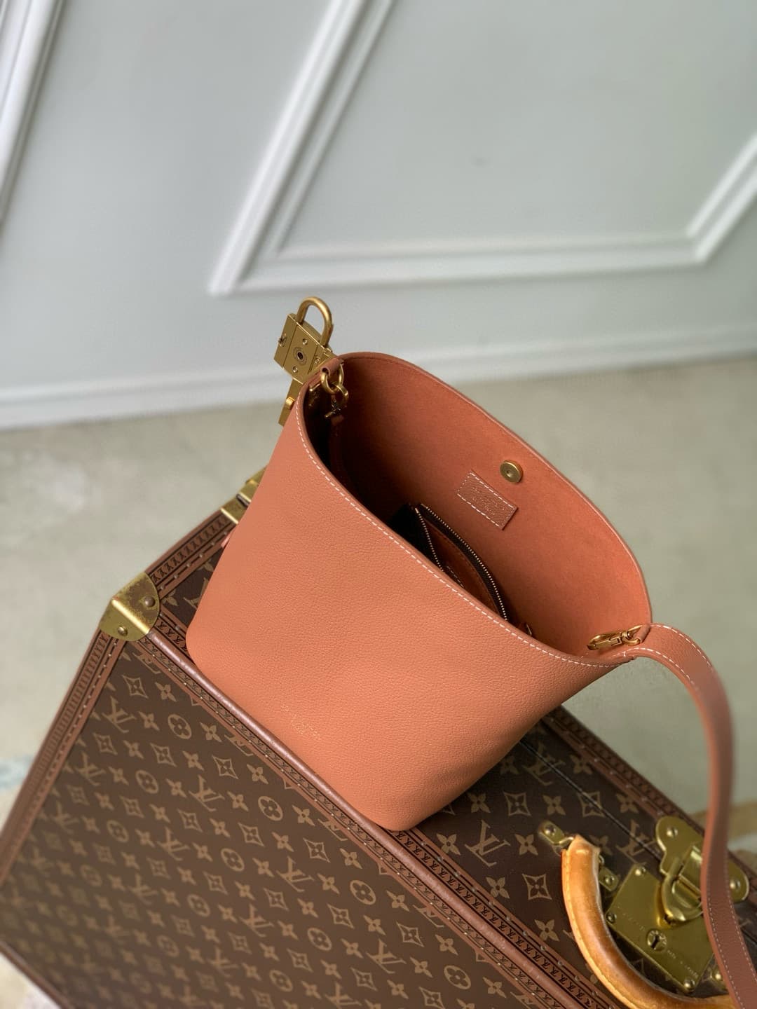 Louis Vuitton Low Key All In BB Cognac Brown Calf leather M14416 High