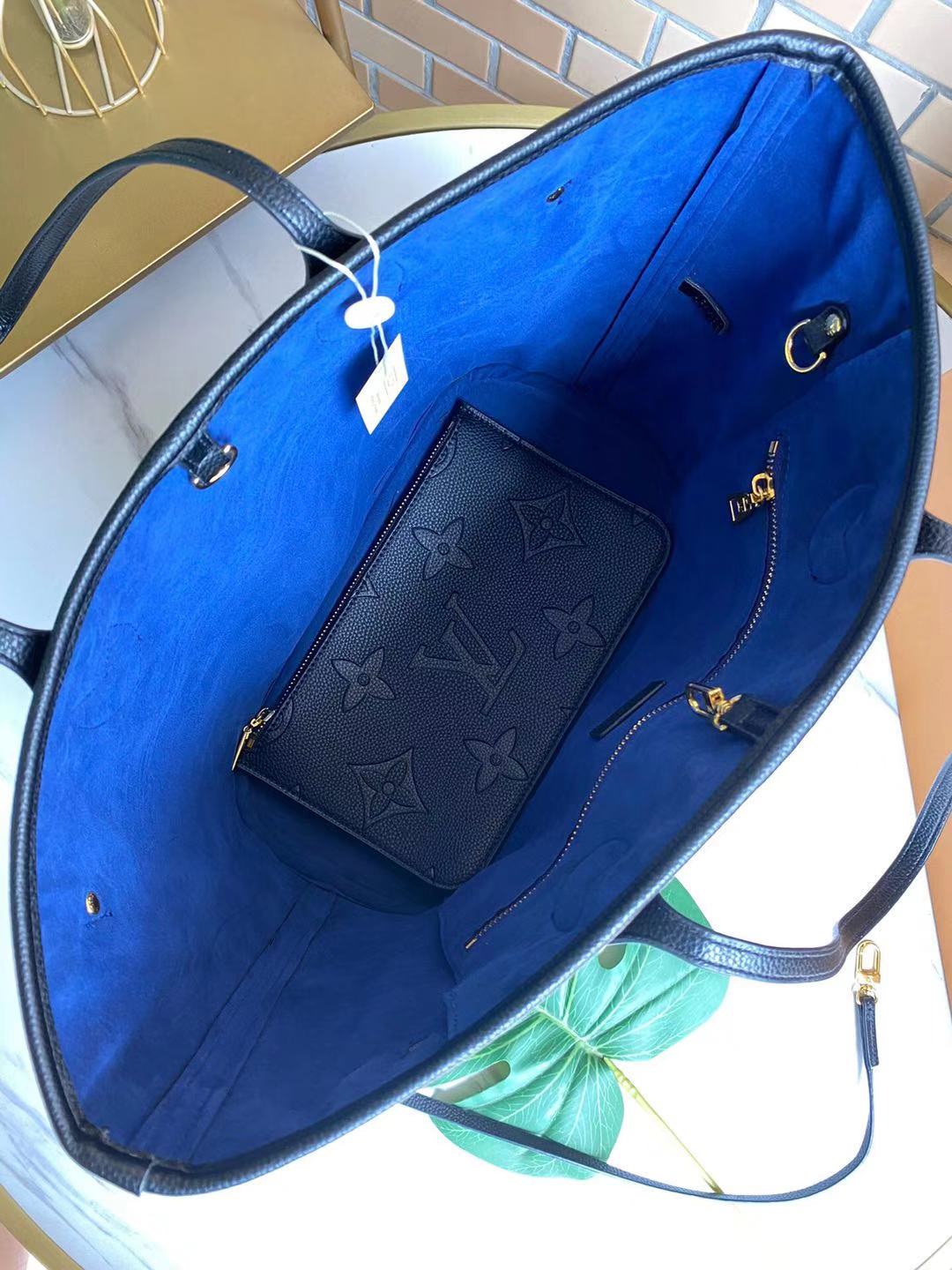 Louis Vuitton Neverfull MM Bag Black Monogram