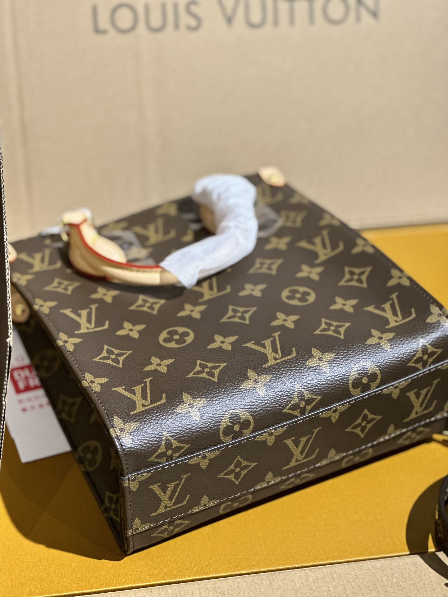 Louis Vuitton Sac Plat BB Bag Monogram coated canvas M46265 High