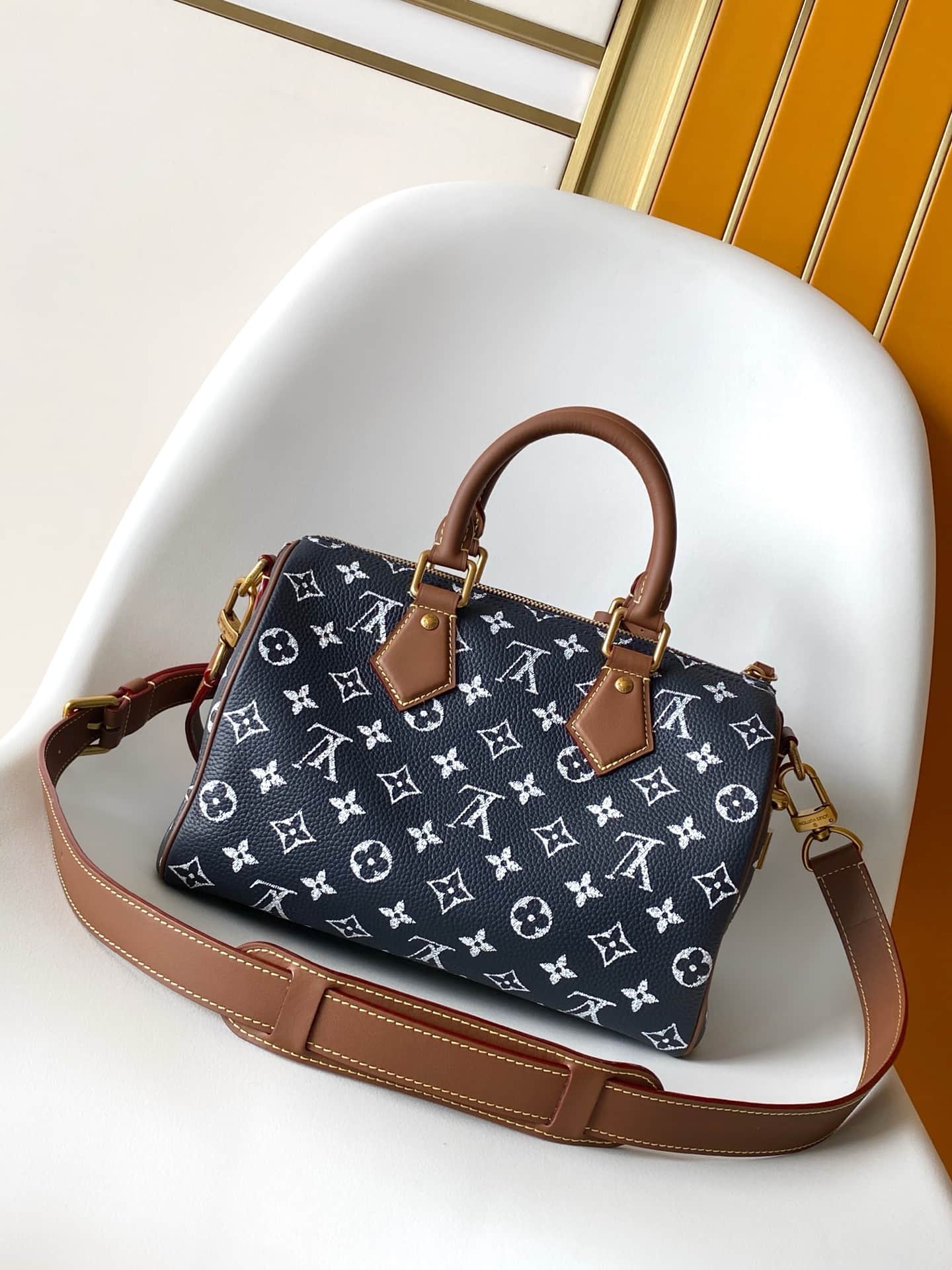 Louis Vuitton Speedy P9 Bandoulière 25 Speedy M15278 Drak blue High