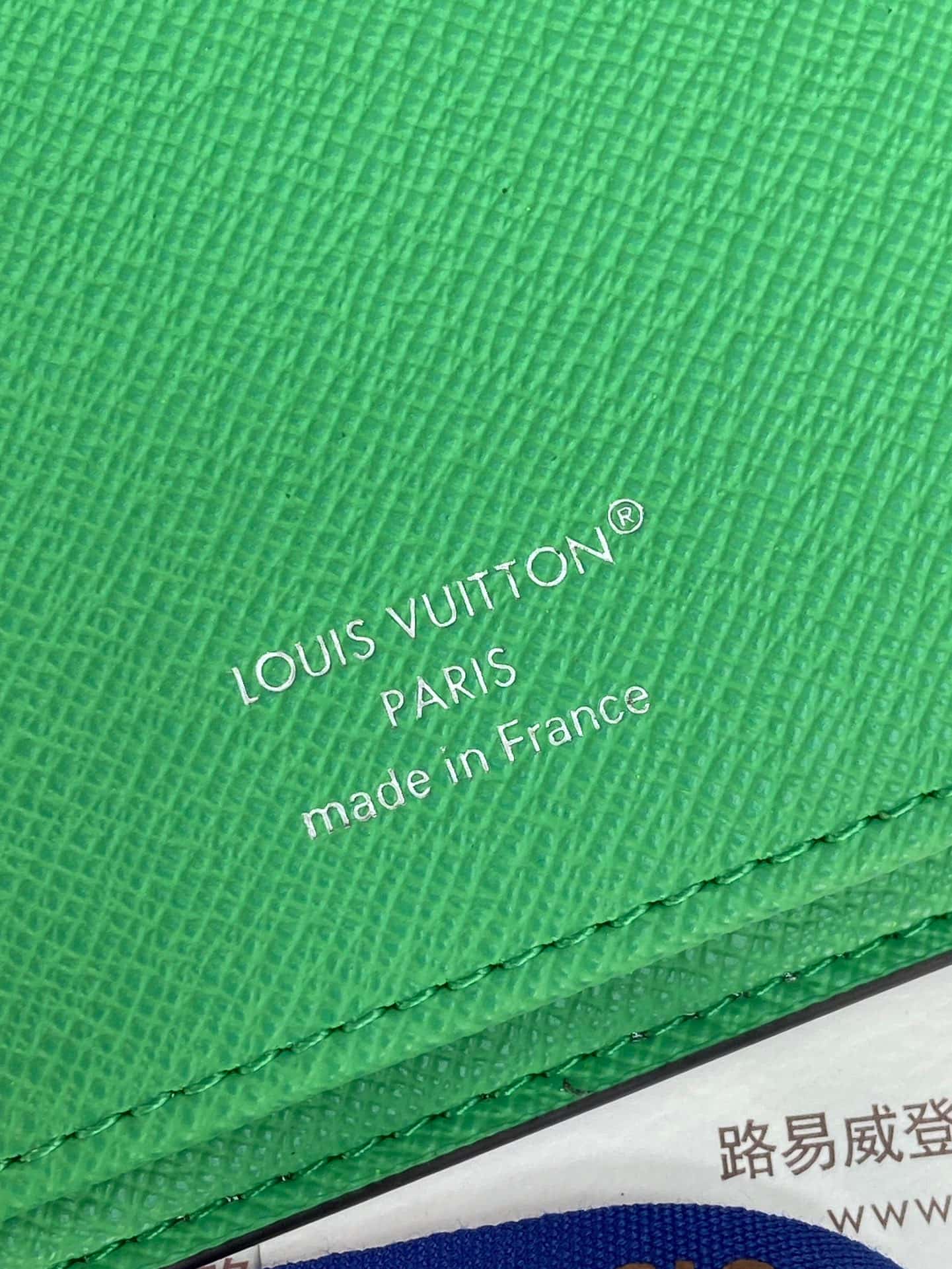 Louis Vuitton Brazza Wallet Monogram Eclipse coated canvas M25846 Bamboo Green High