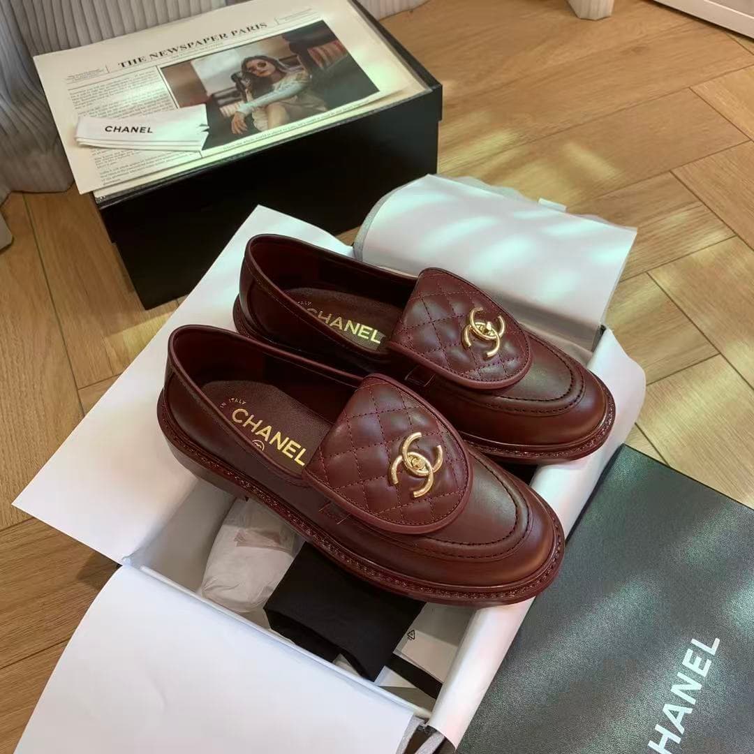 Chanel Loafers Women Shoes
