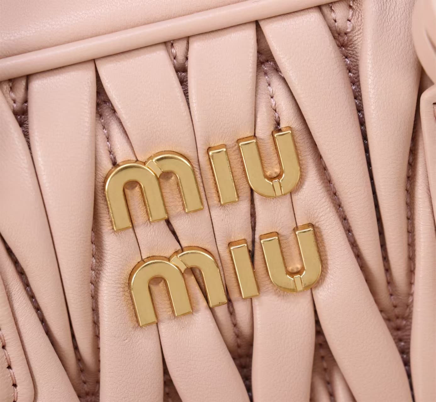 Miu Miu Arcadie matelassé nappa leather bag High