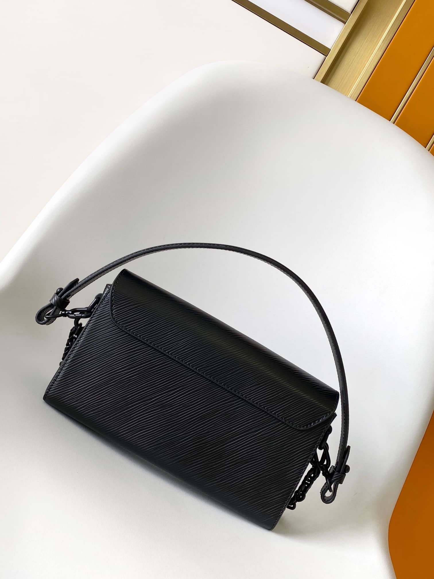 Louis Vuitton Twist West All Black Matte Epi grained leather M25336 High