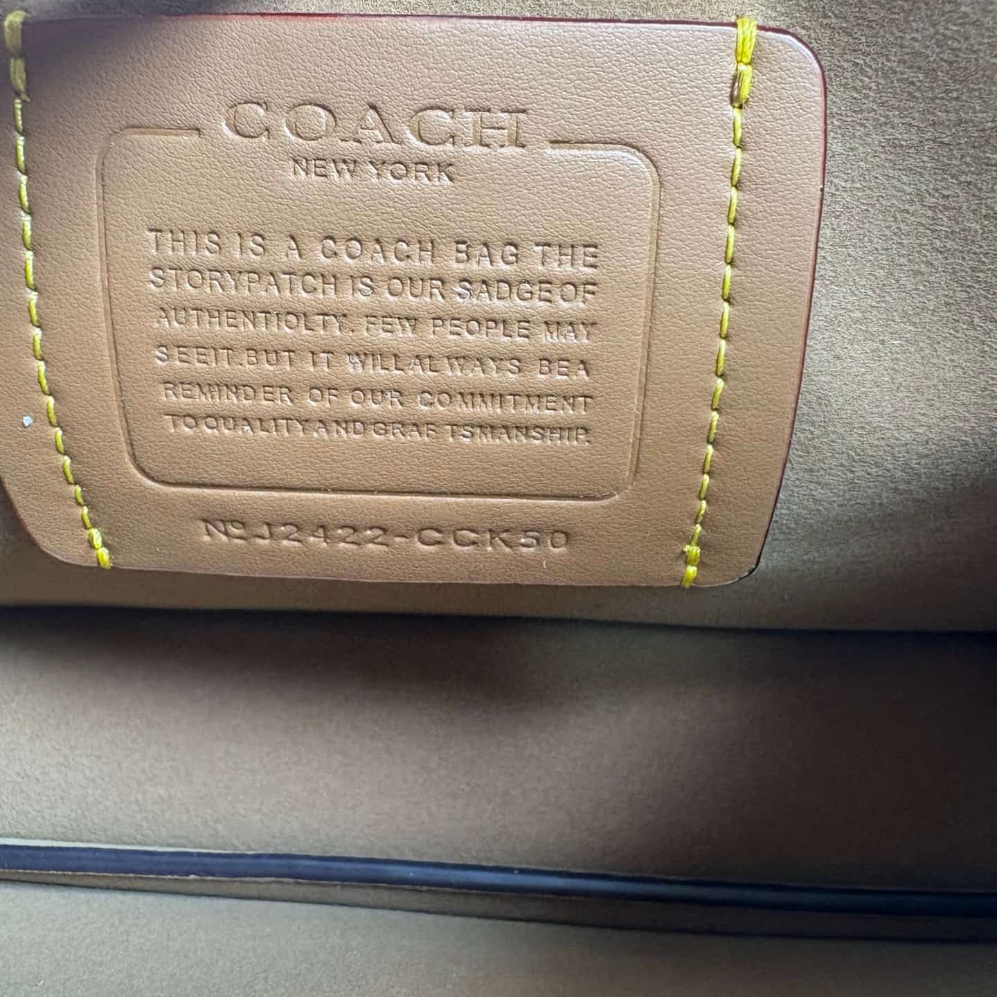 Coach Medium Chain Tabby Shoulder Bag  Brown Suede High