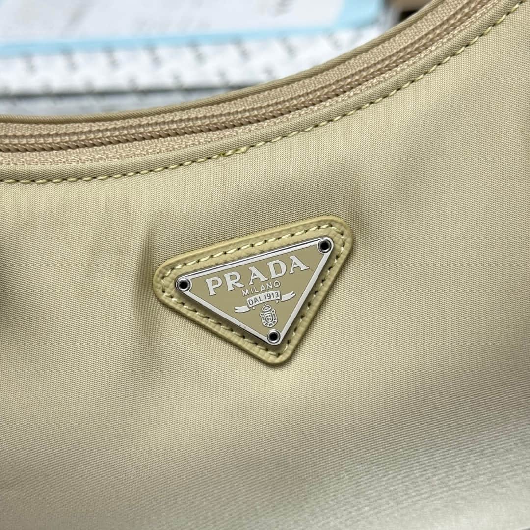 Prada Re-Nylon Re-Edition 2000 mini-bag Beige Recycled Polyamide 1NE515 High