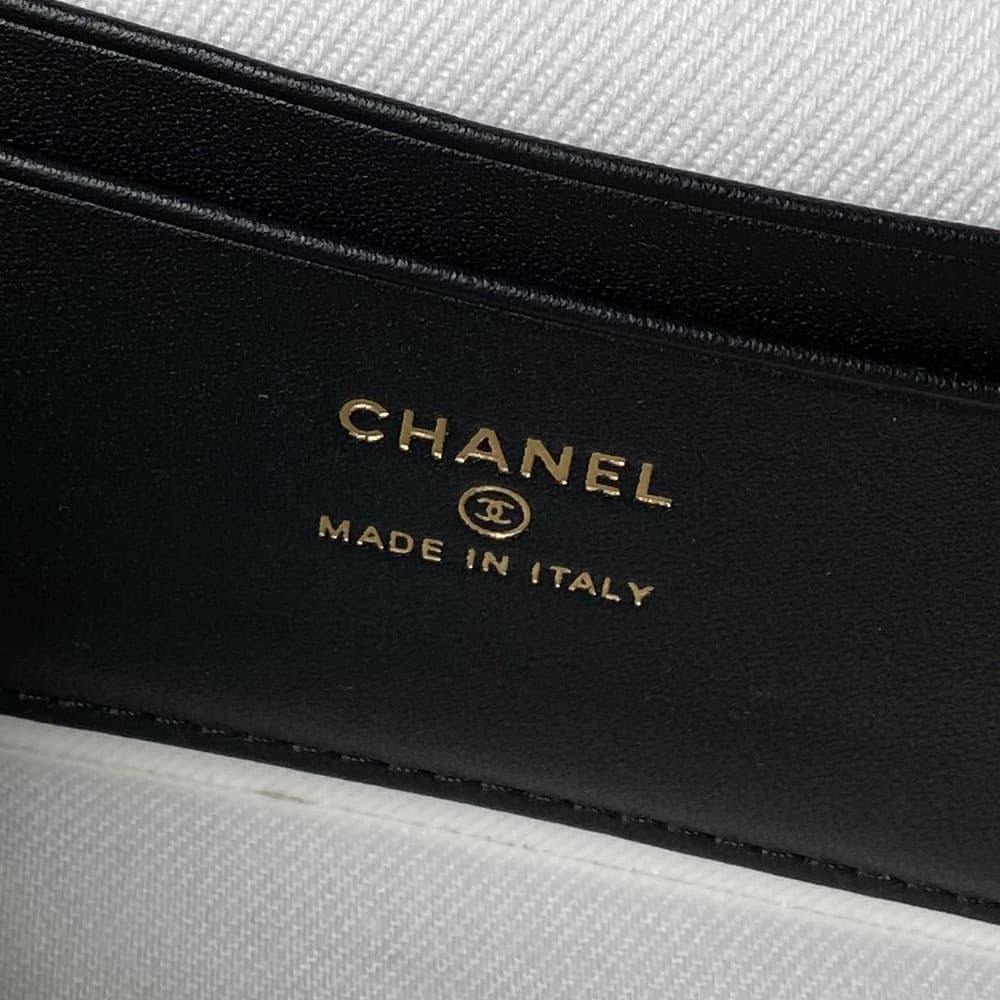 Chanel Coco Beach Mini Vanity Canvas & Gold-tone Metal AP5164  A