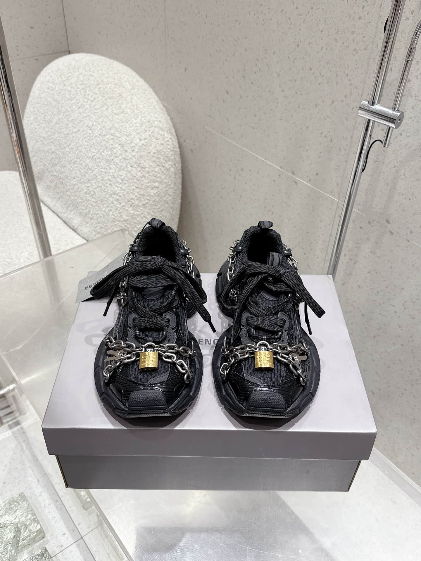 Balenciaga 3XL Extreme Laces B Sneaker Shoes Men Women