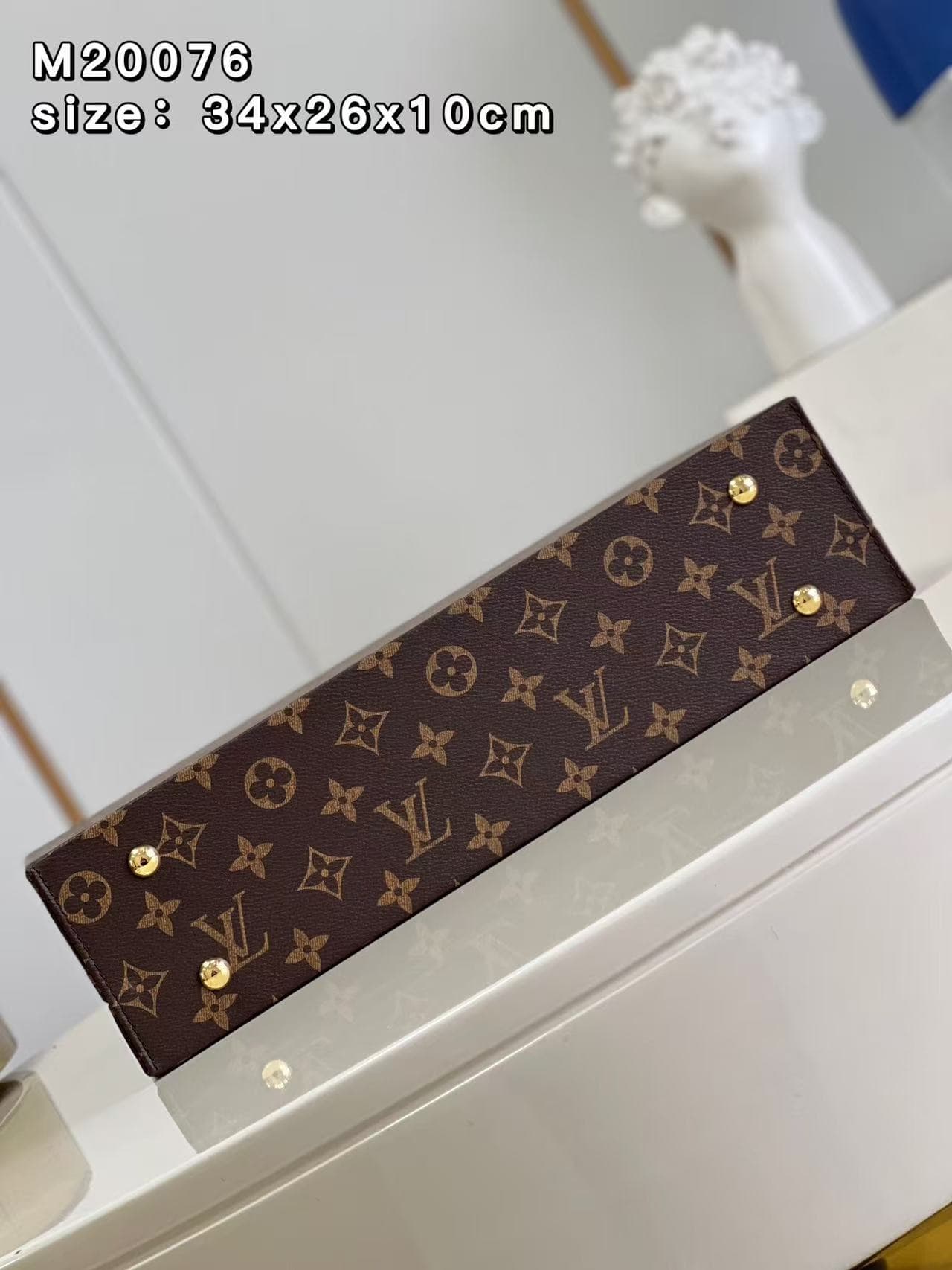Louis Vuitton Monogram Coated Canvas Jewelry vanity M20076 TOP