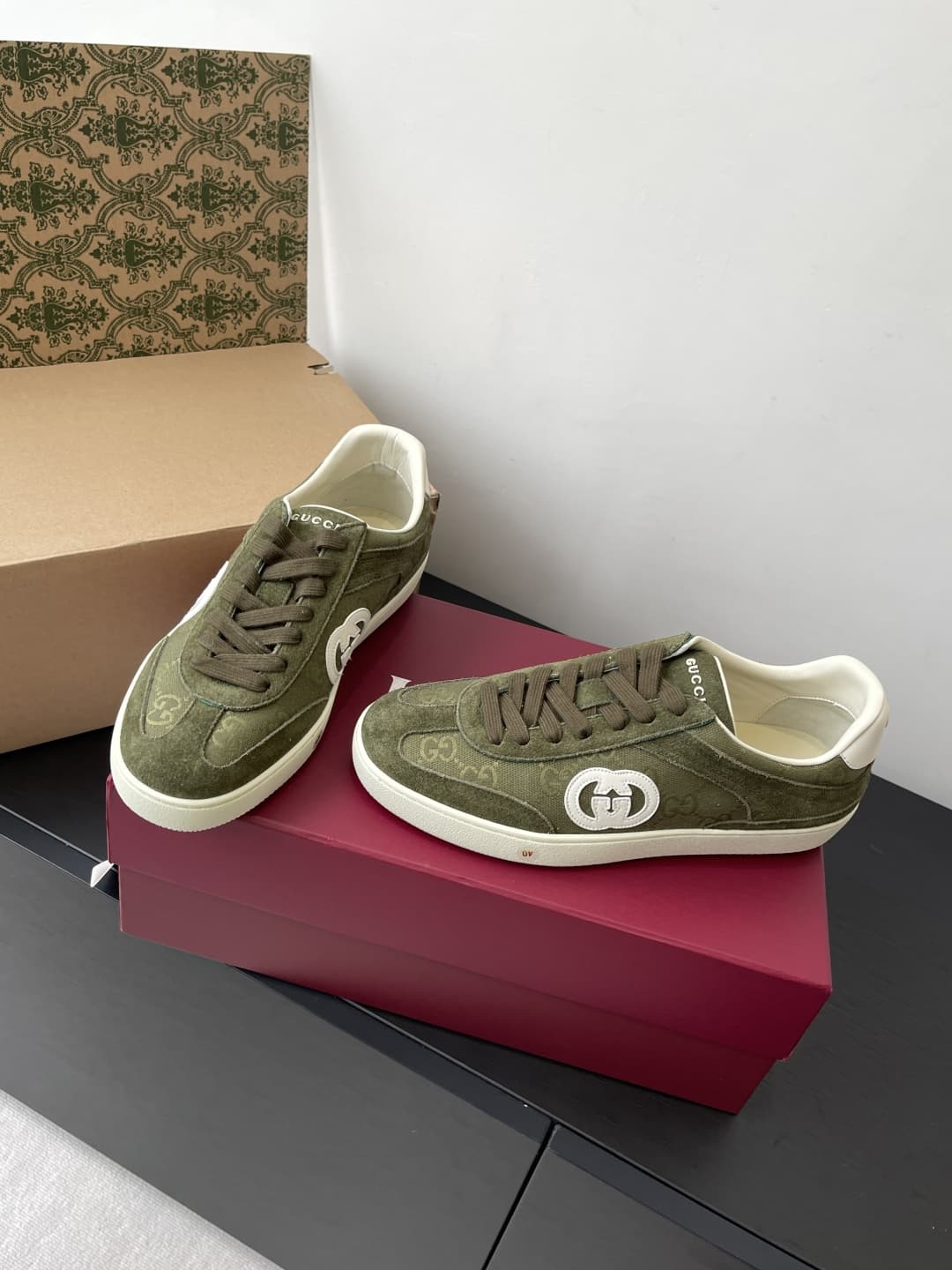 Gucci Sweet Suede G74 Sneaker Shoes Men