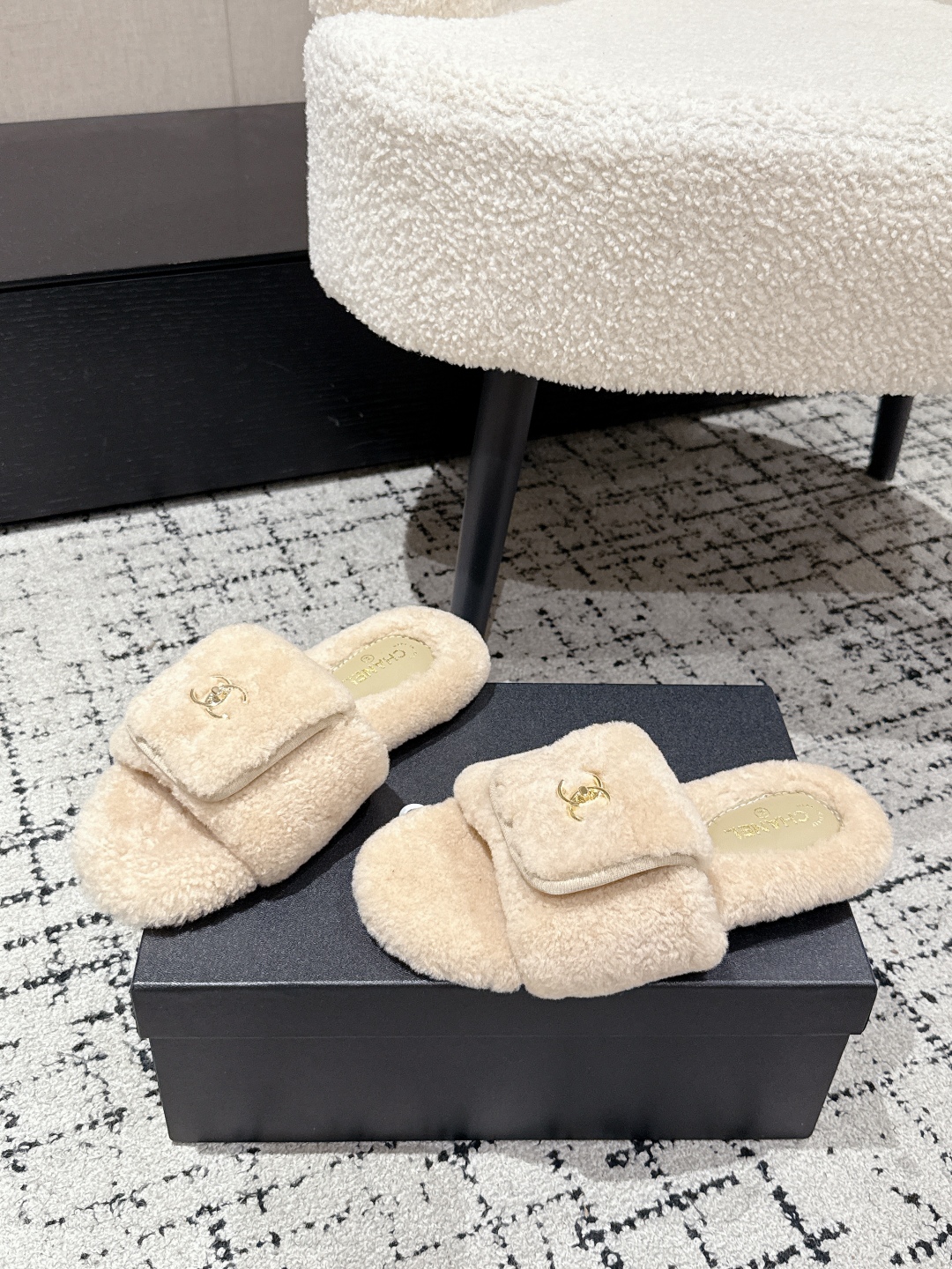 Chanel slide sandals Women