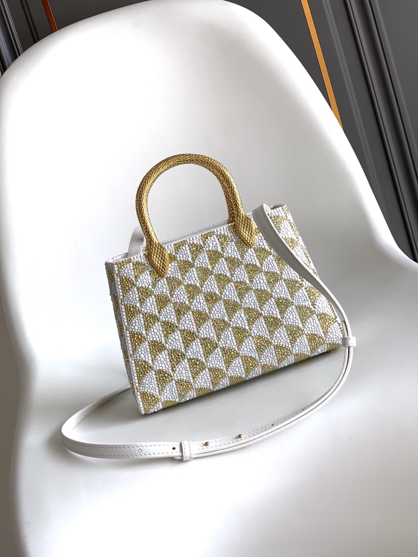 BVLGARI Serpentine Duo Top Handle Bag