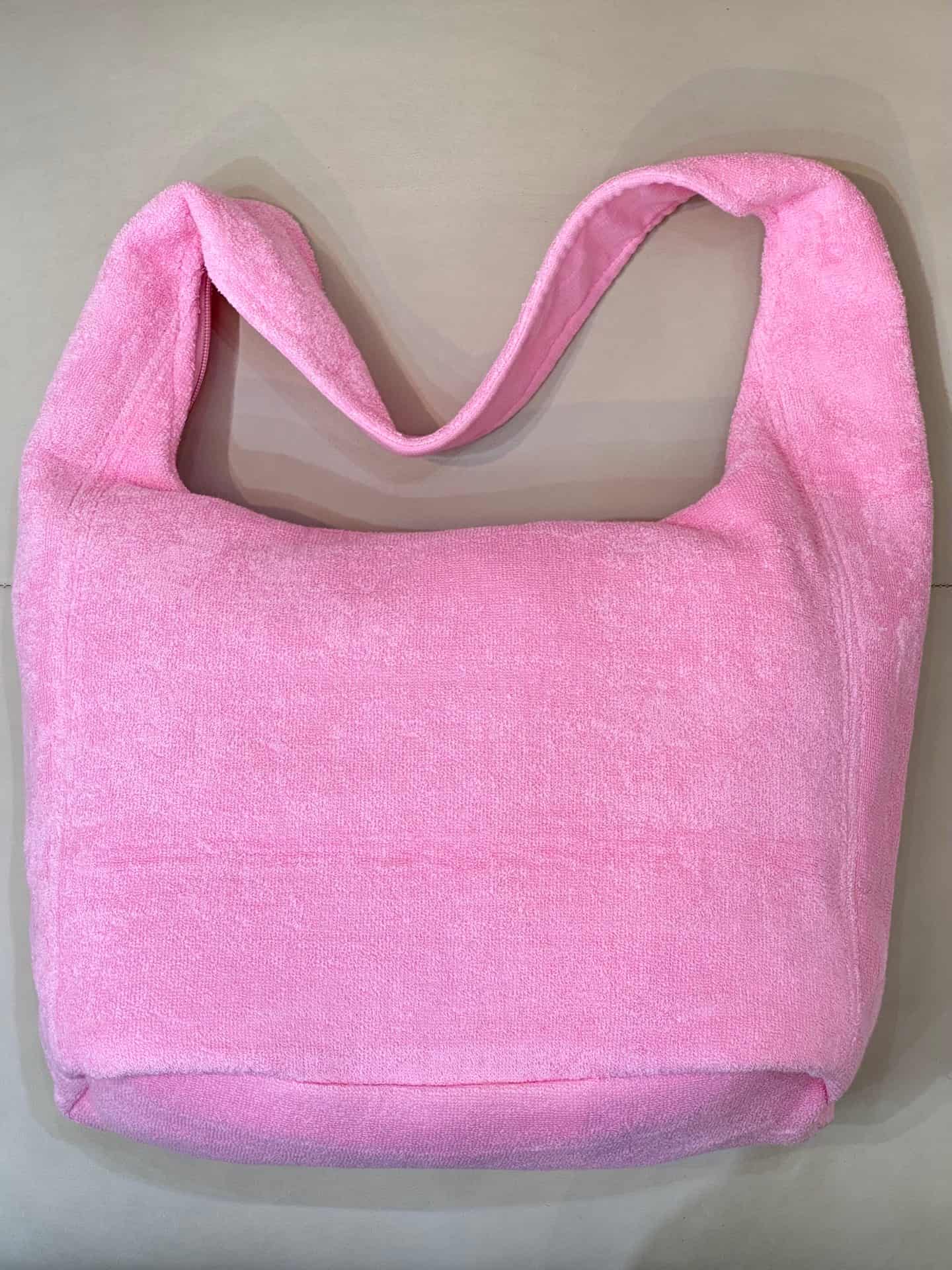 Chanel Beach Hobo Handbag Towelling Cotton TOP