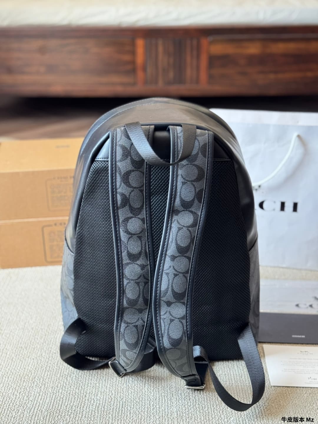 Coach West Backpack In Signature Canvas