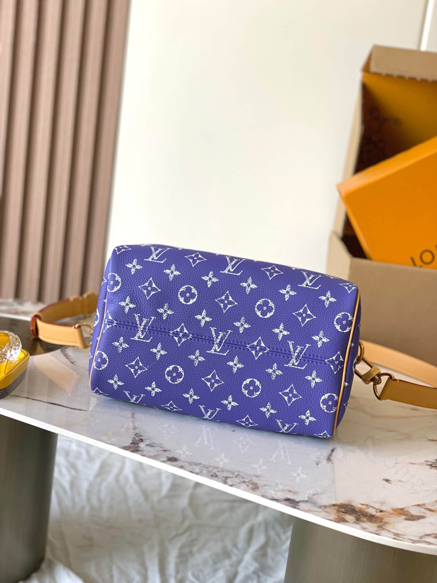 Louis Vuitton Speedy P9 Bandoulière 25 Amethyst Purple Calf leather M11562 TOP