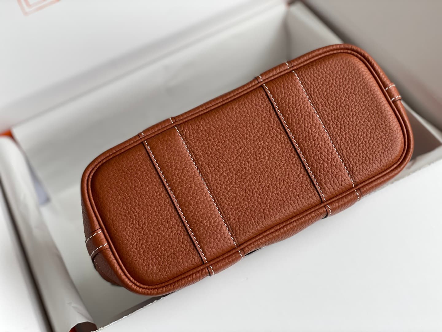 Hermes Garden Party 23 bag in Gold Togo Leather WAX High