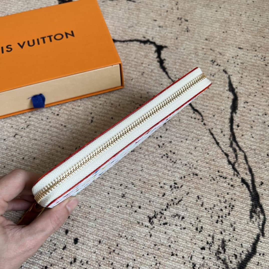 Louis Vuitton x Murakami Clémence Wallet Monogram coated canvas M13408 High