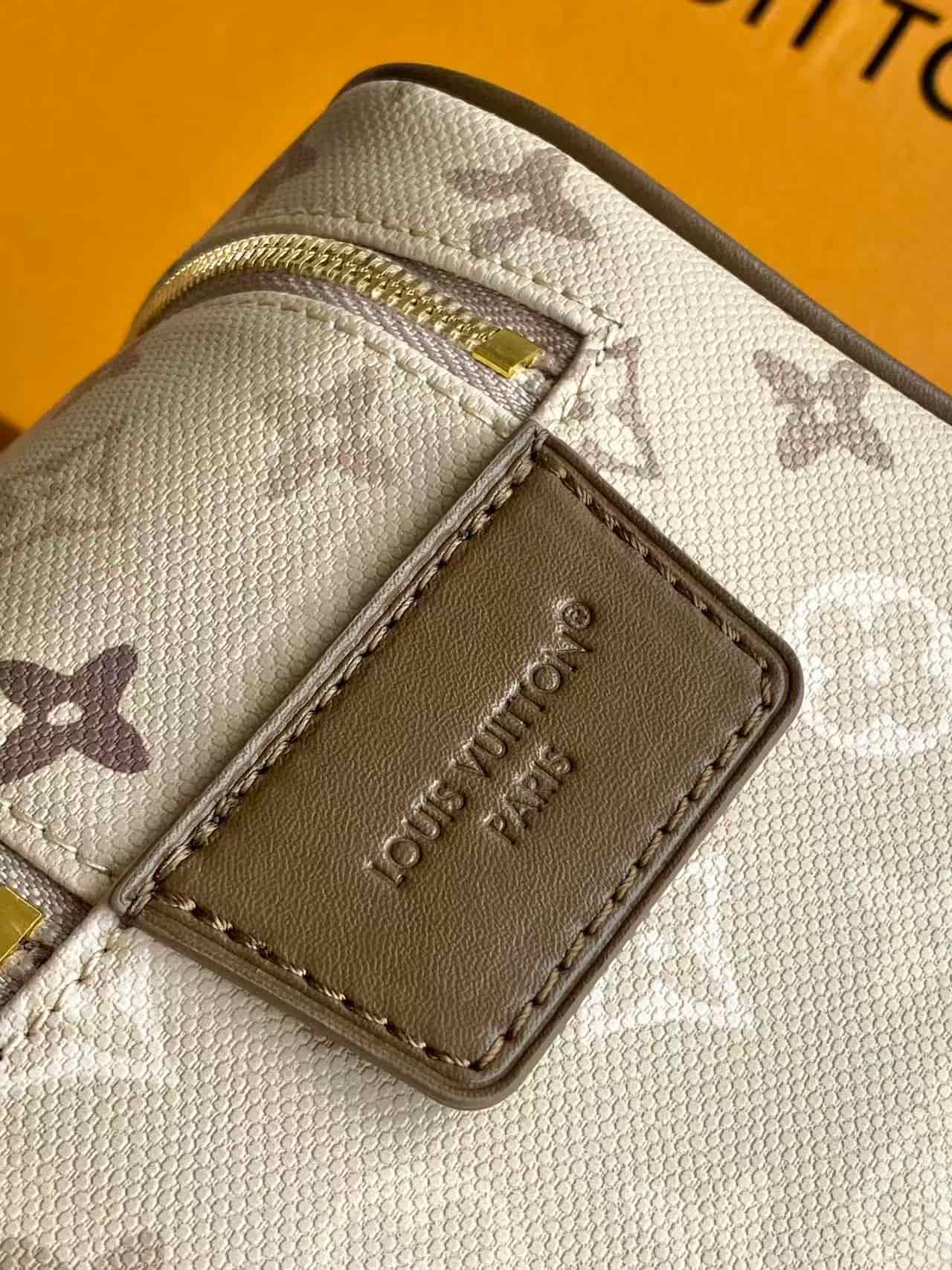 Louis Vuitton Dopp Kit Sand Beige Monogram Surplus coated canvas M29161 High