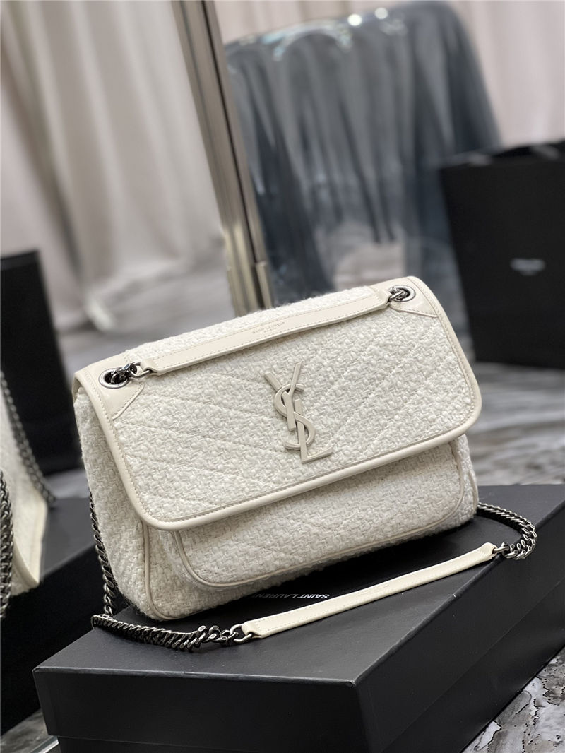 NIKI MEDIUM IN RAFFIA AND LEATHER High