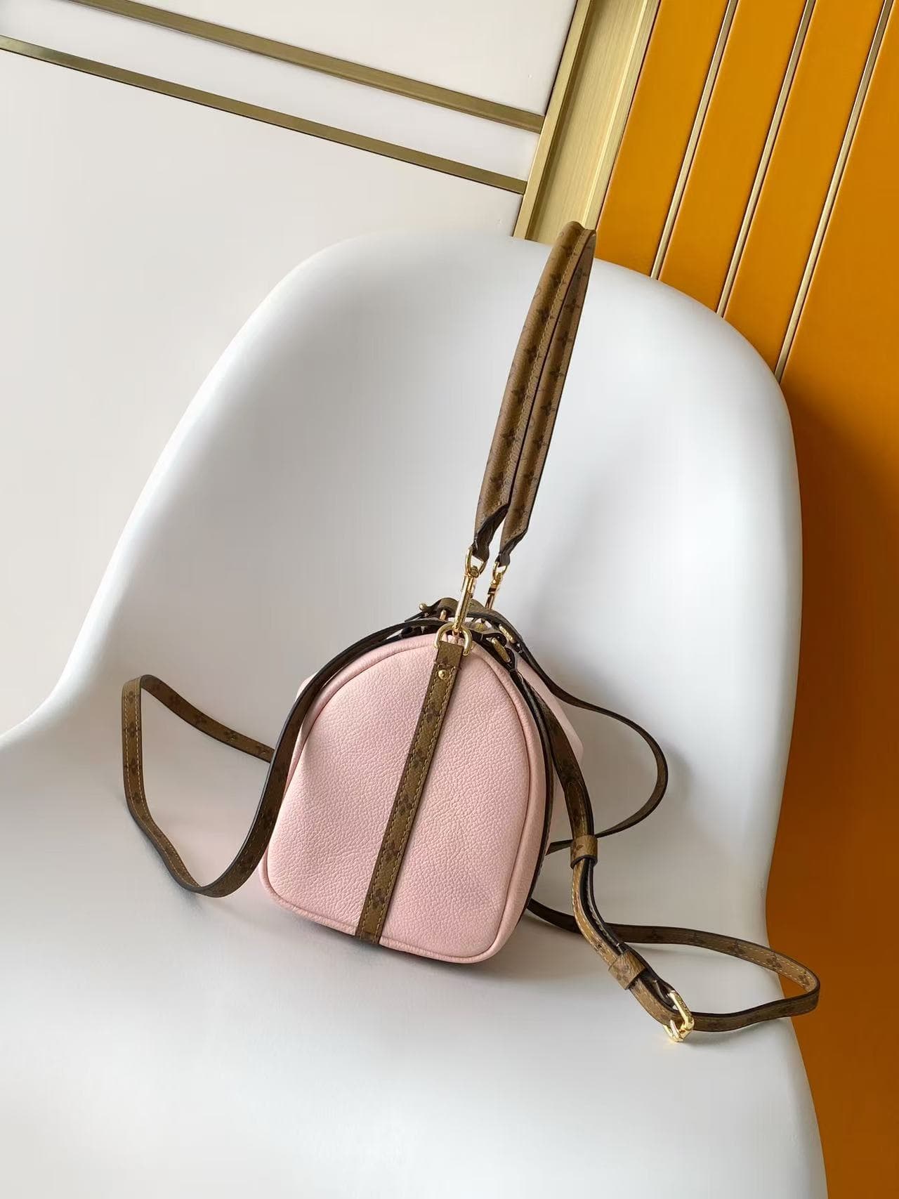 Louis Vuitton Express PM Petal Pink Calfskin M29847 High