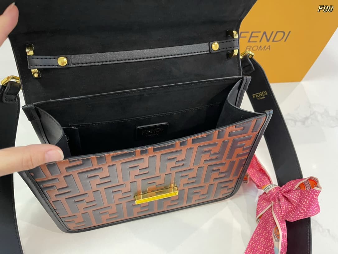 Fendi Kan I F Shoulder Bag