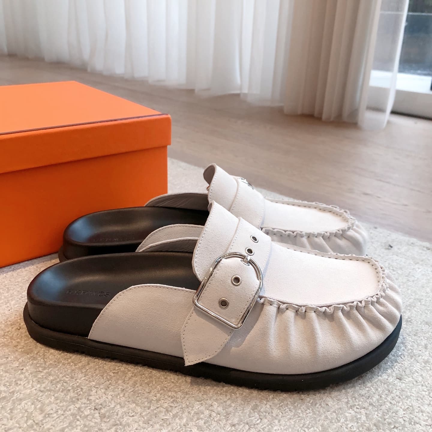 Hermes Key mule Shoes Men Women