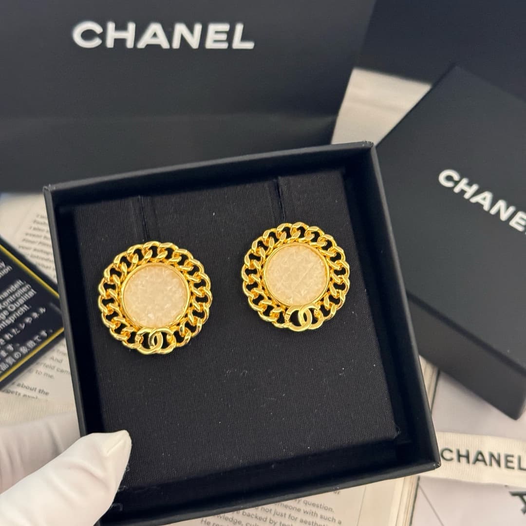 Chanel Earrings High