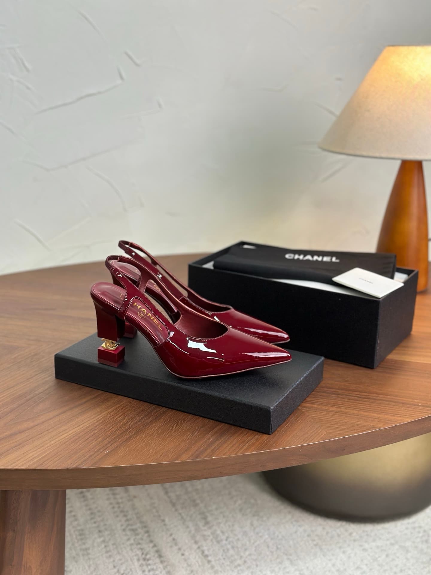 Chanel Slingback Pumps Women Shoes