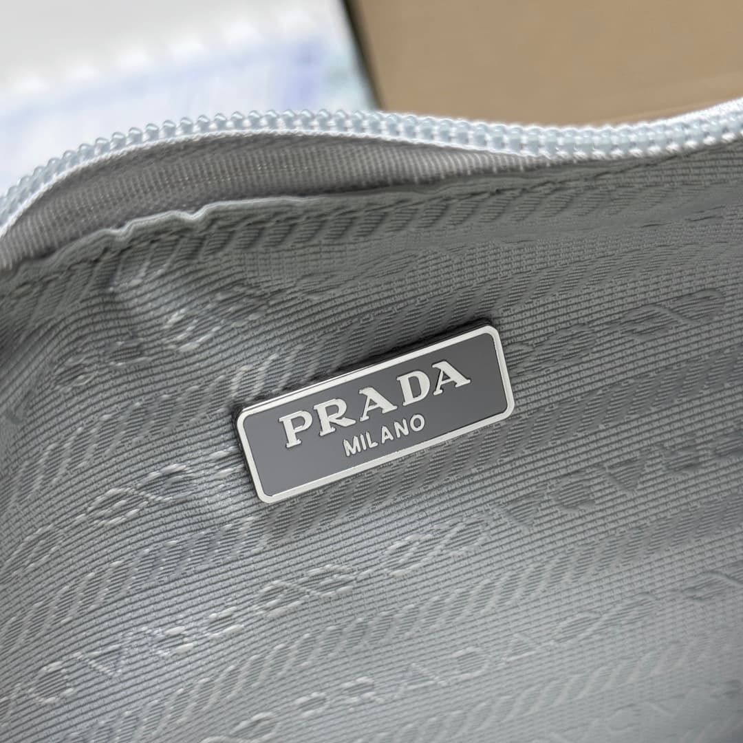 Prada Re-Nylon Re-Edition 2000 mini-bag Grey Recycled Polyamide 1NE515 High