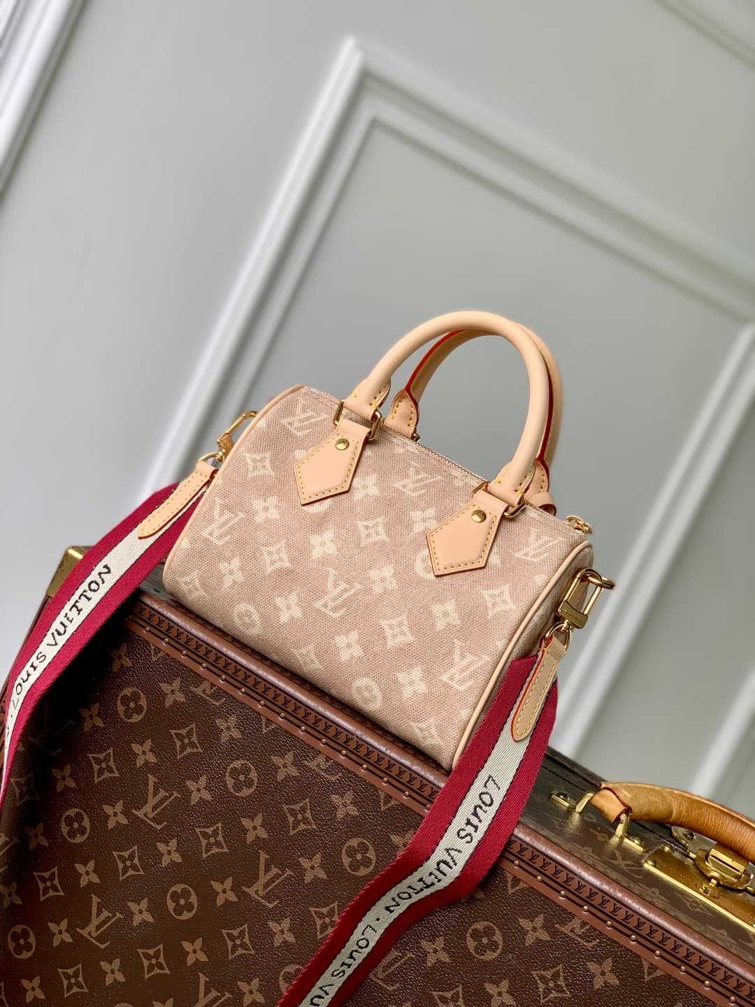 Louis Vuitton Speedy Bandouliere 20 Meowgram coated canvas M15151 High