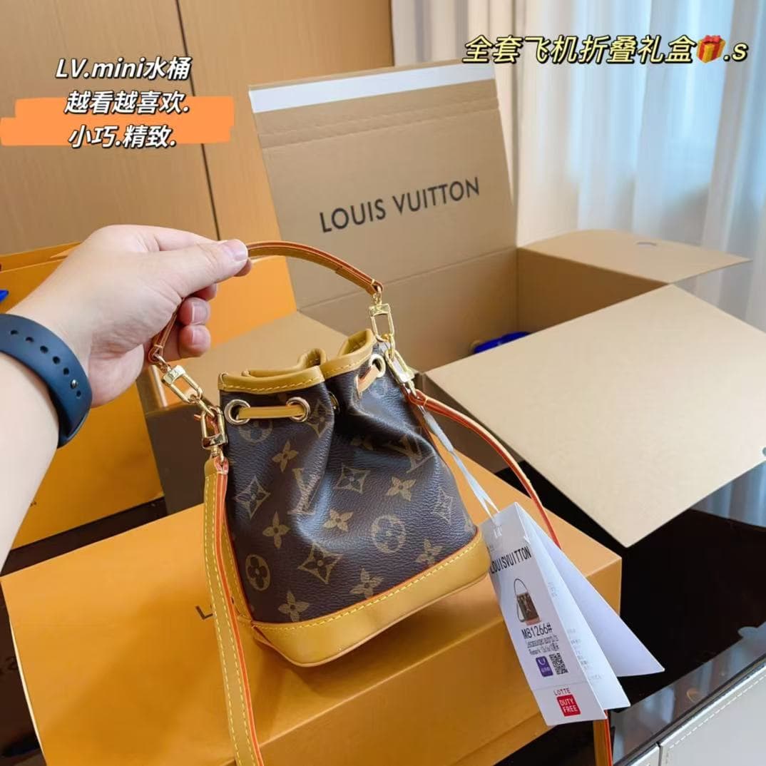 Louis Vuitton Nano Noe Bag Monogram M81266 High