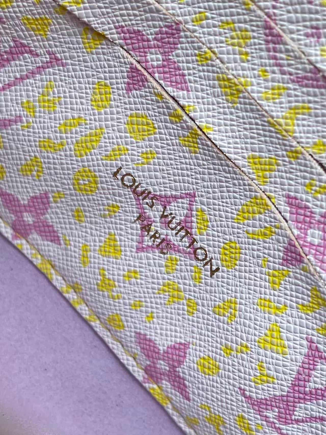 Louis Vuitton Nano Madeleine Banana Monogram Empreinte Leather M29378 High