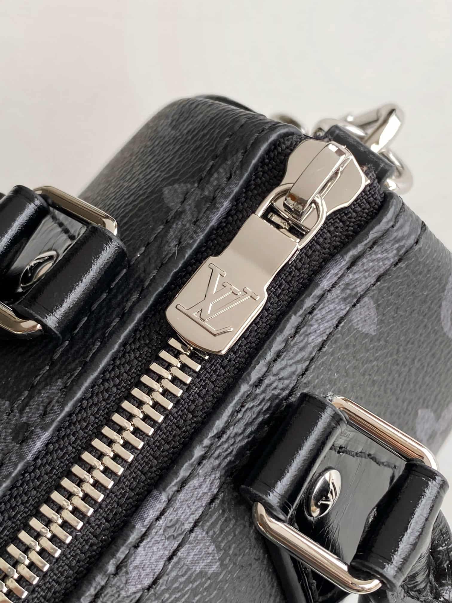Louis Vuitton Nano Speedy Monogram Eclipse M26573 Black High