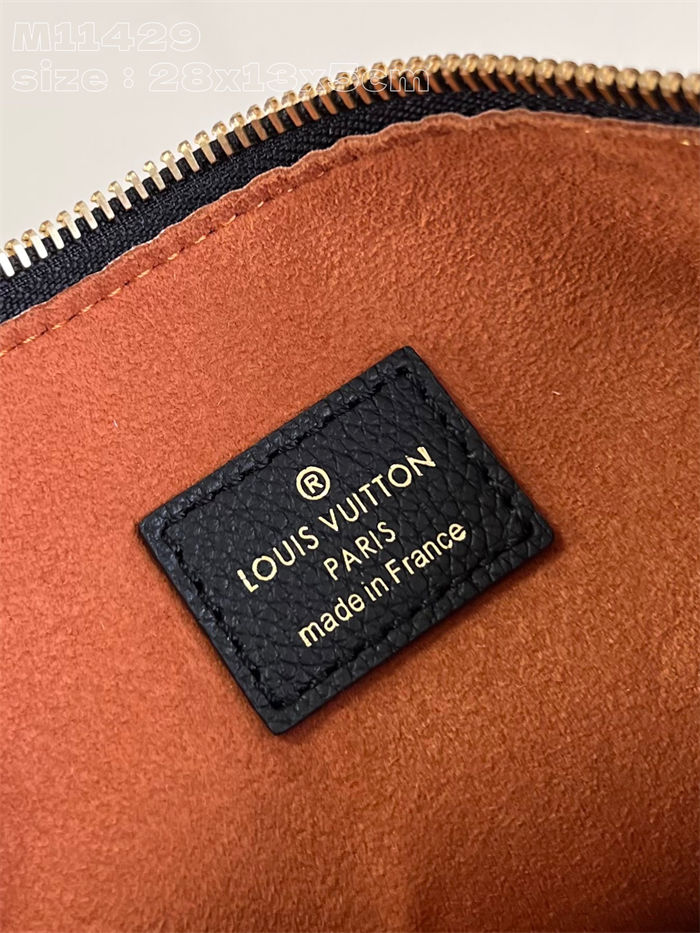 Louis Vuitton Low Key Bumbag Calfskin M11429 Black High