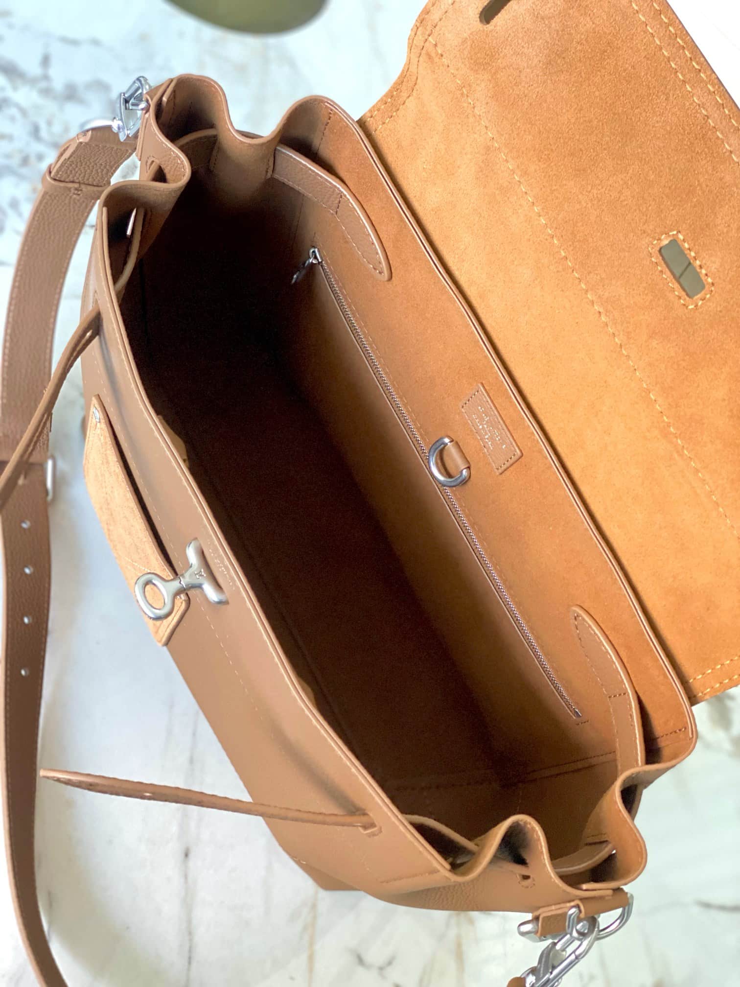 Louis Vuitton Steamer 30 Tan LV Touch calfskin leather M26758 TOP