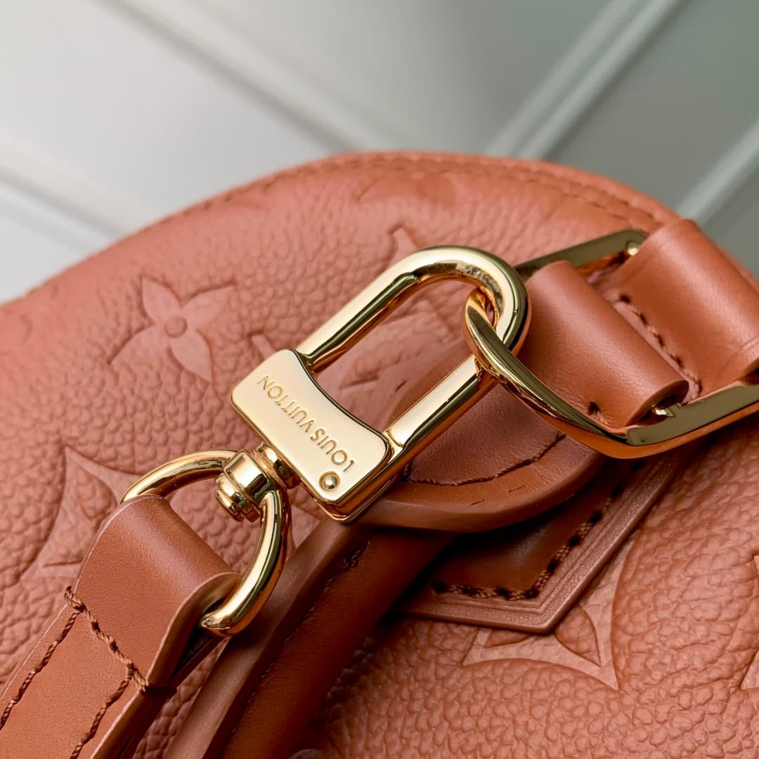 Louis Vuitton Alma BB handbag in Monogram Empreinte leather M26409 high
