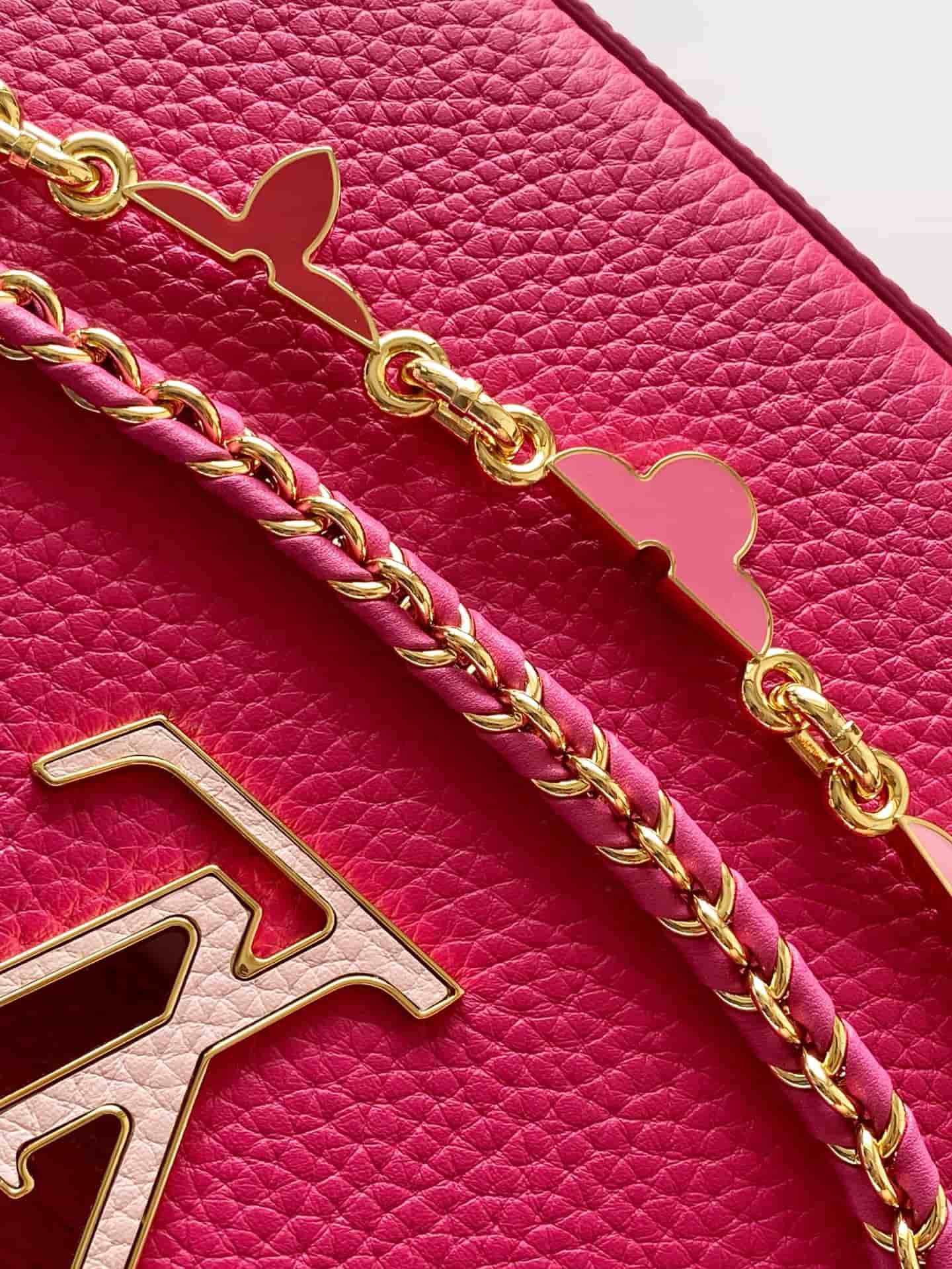 Louis Vuitton Capucines Mini Rose Fuchsia Taurillon leather M29952 TOP