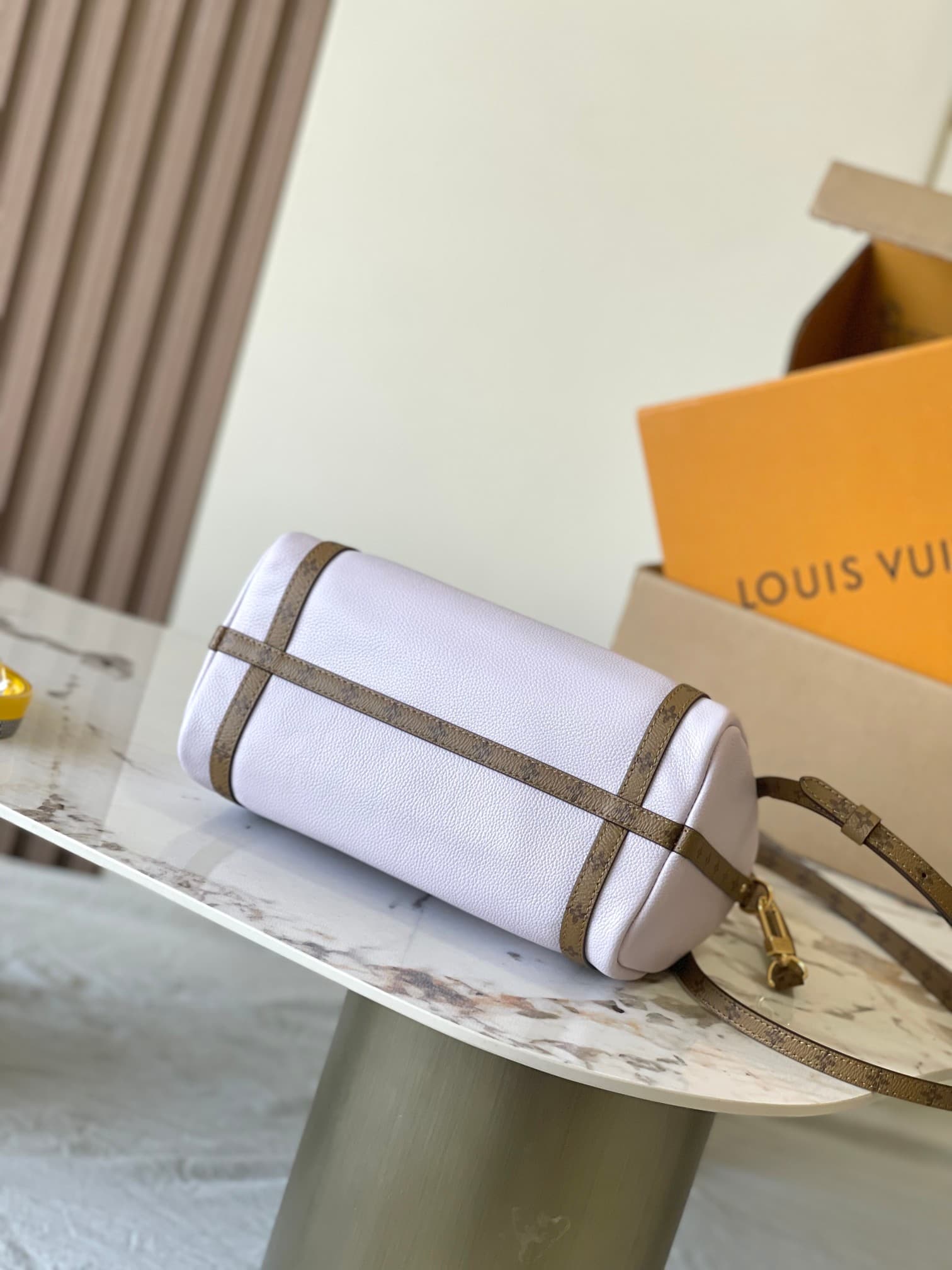Louis Vuitton Express PM handbag in lilac calfskin leather M27275 TOP