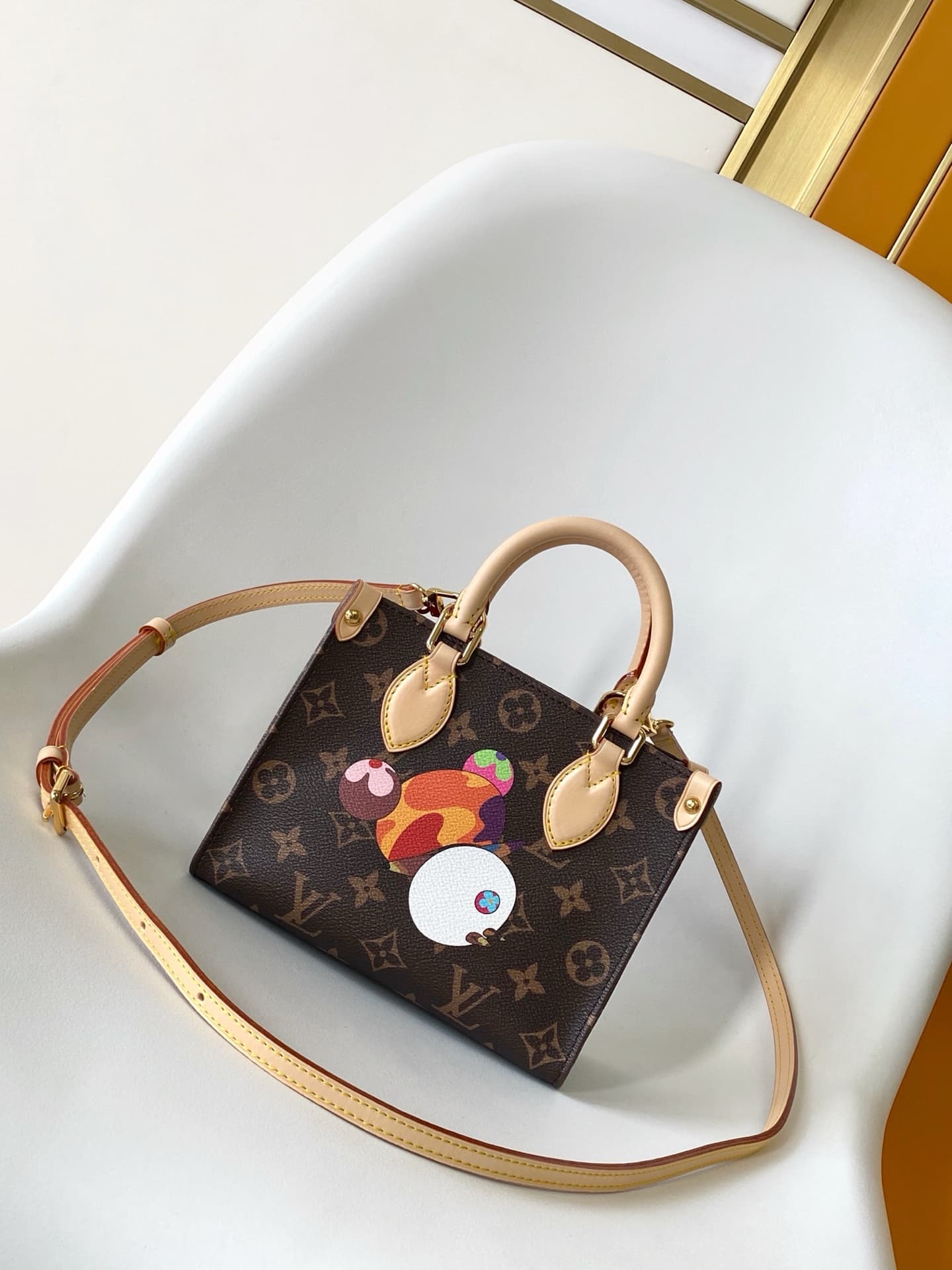 Louis Vuitton x Murakami OnTheGo BB Monogram coated canvas M13668 High