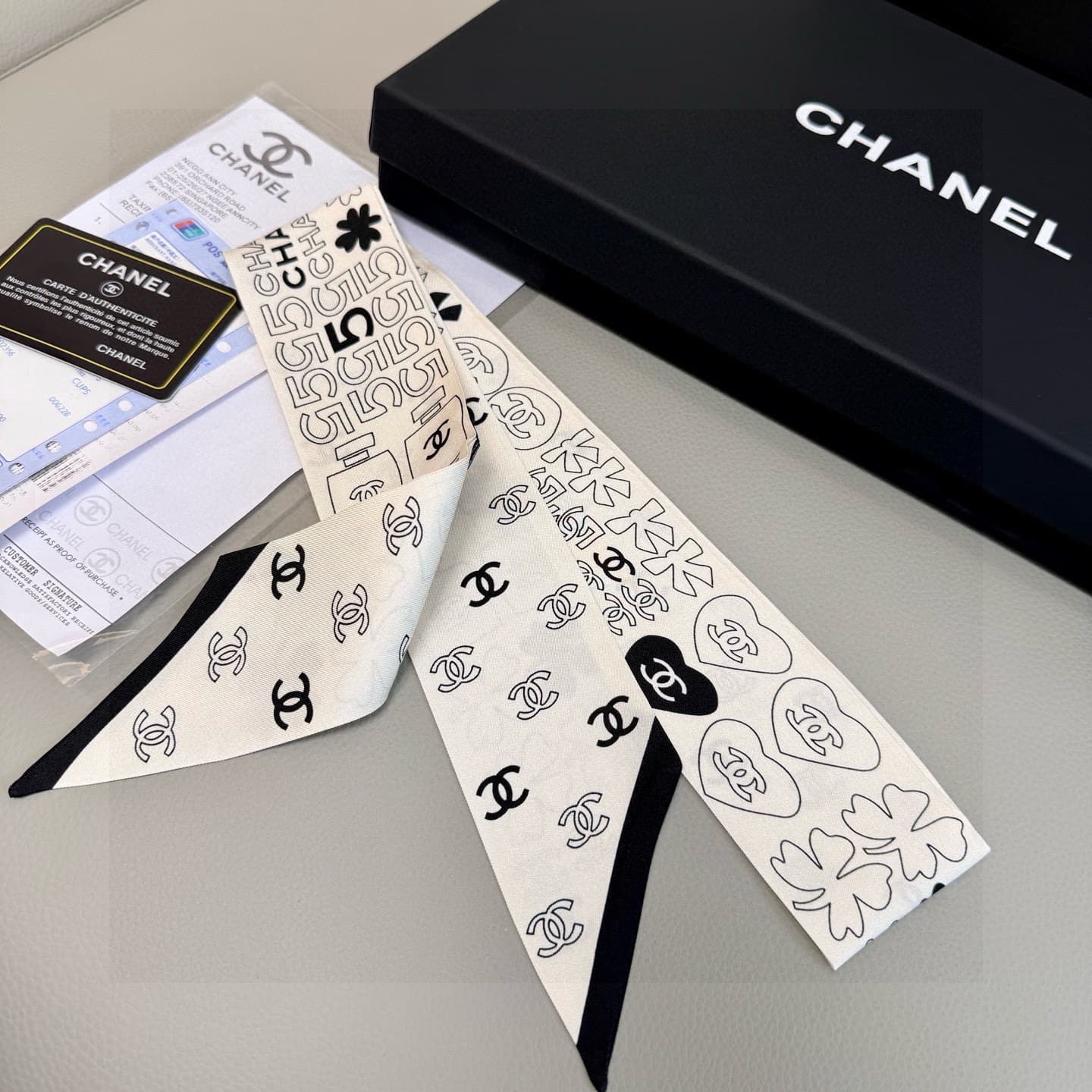 Chanel Silk CC Slim Bandeau