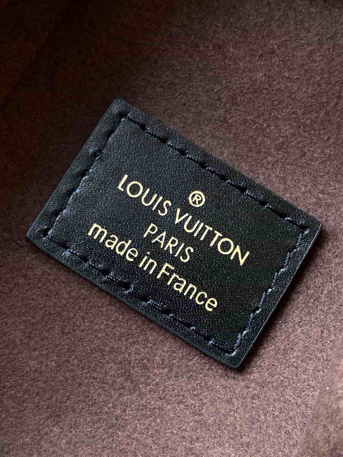 Louis Vuitton Side Trunk MM Acajou Calfskin leather M26304 High