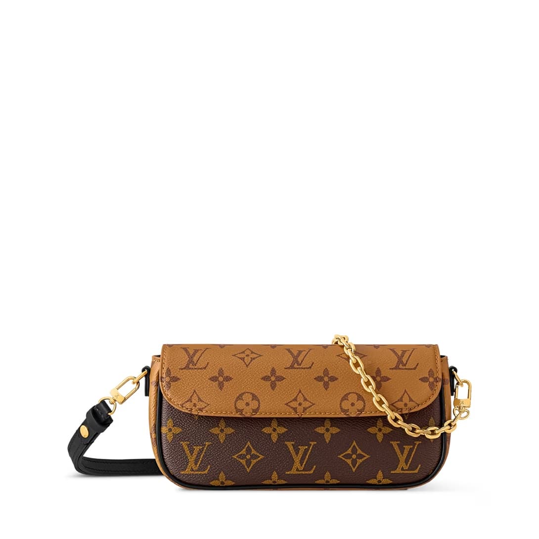 Louis Vuitton Wallet On Chain Ivy Monogram Reverse coated canvas M26587 TOP