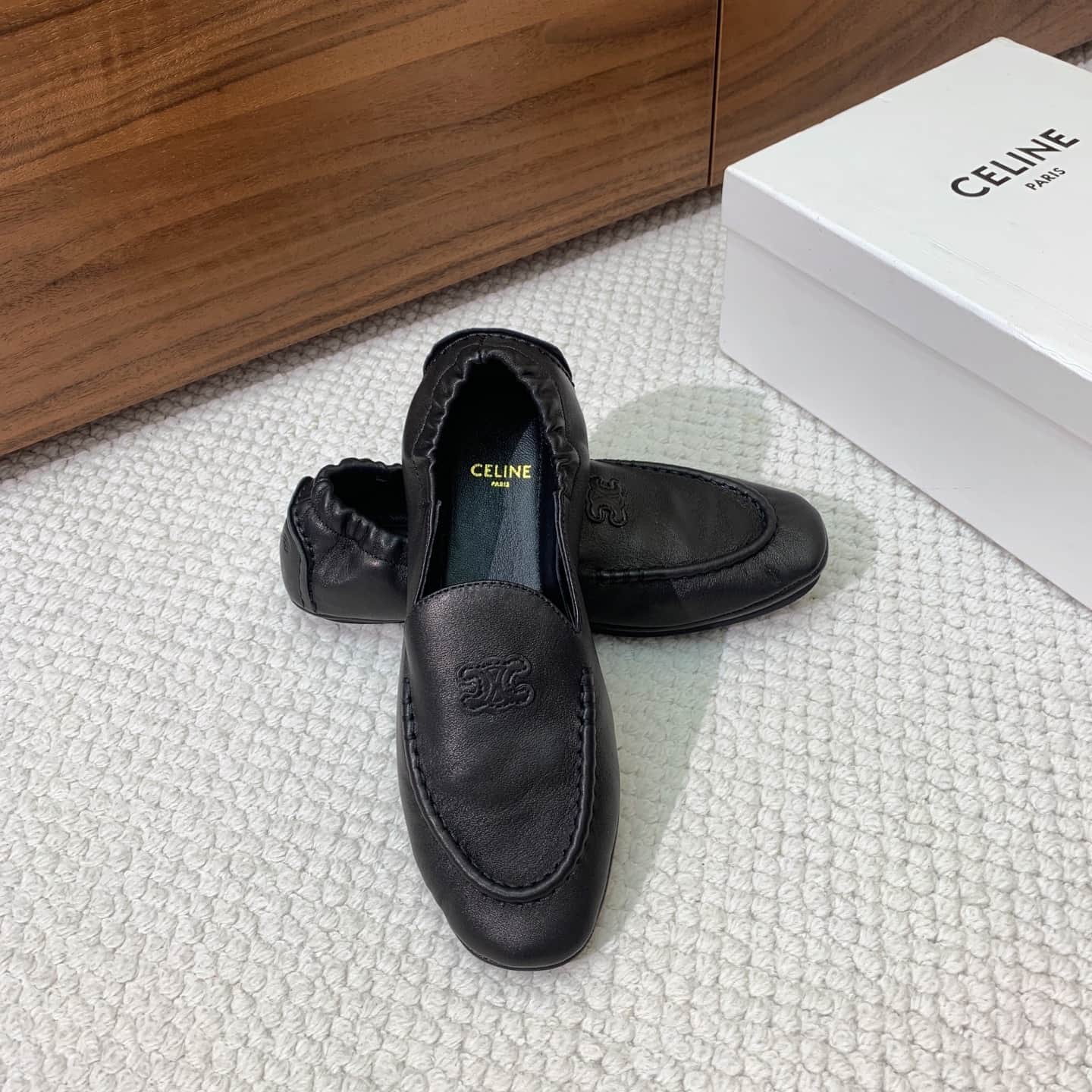 CELINE ADAM Loafer Shoes Women