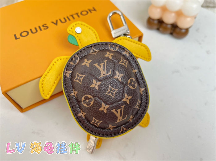 LV Turtle Pouch Bag Charm M01471 15468