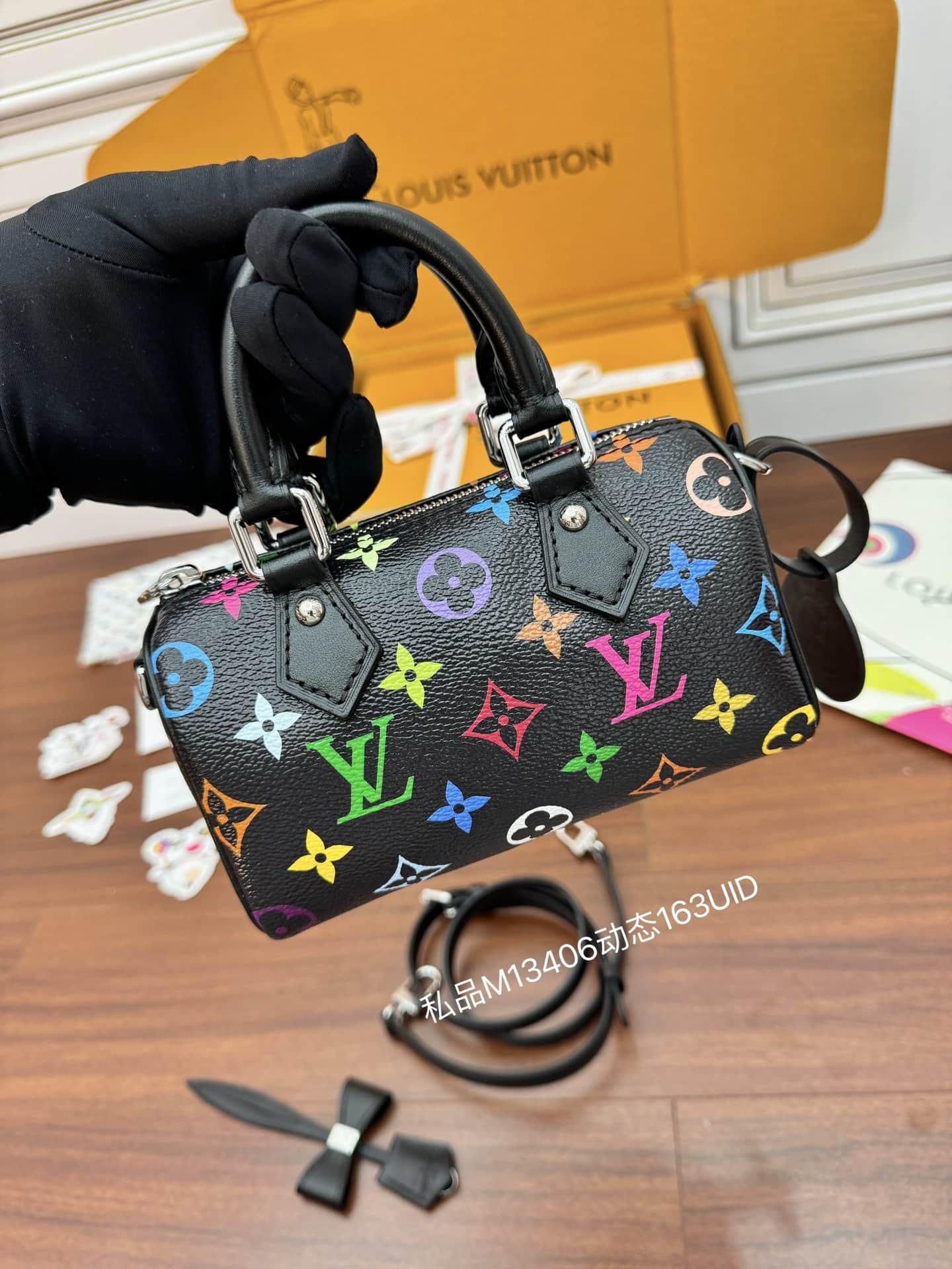 Louis Vuitton x Murakami NANO SPEEDY Monogram coated canvas M13406 Top