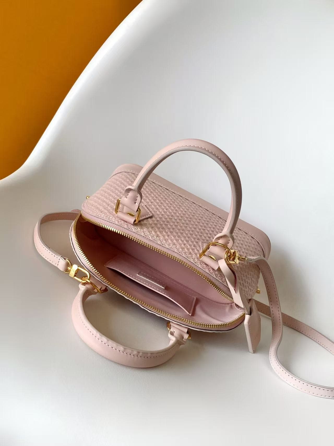 Louis Vuitton Alma BB Light Bliss Calfskin leather M29416 High